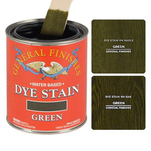 General Finishes Dye Stain Green