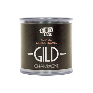 125ml Original Acrylic Gilding Enamel by Guild Lane - Champagne