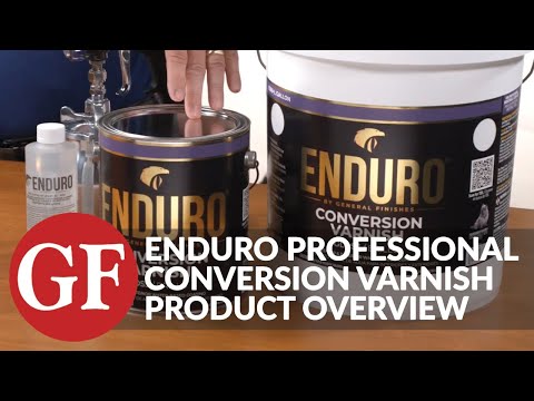 General Finishes Enduro Pro Conversion Varnish and Catalyst