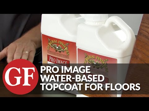 General Finishes Pro Image Waterbased Topcoat For Floors