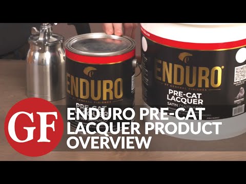 Enduro Pro Pre Cat Lacquer Product Overview Video