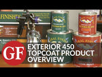 Load and play video in Gallery viewer, General Finishes Exterior 450 Topcoat
