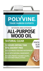 Load image into Gallery viewer, 2.5 litre Polyvine All Purpose Wood Oil
