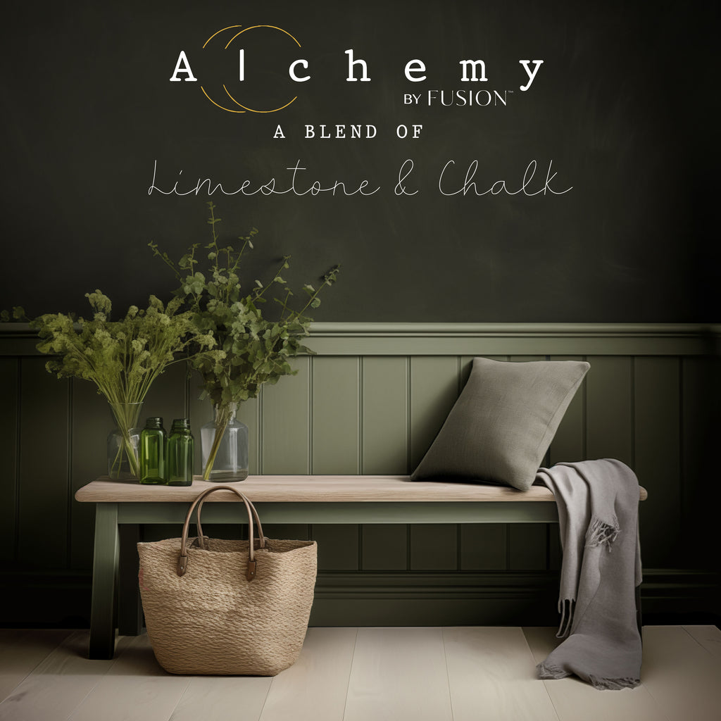 Alchemy By Fusion Rosemary Painted Bench and Panelling