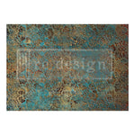 Load image into Gallery viewer, Aged Patina A1 Redesign by Prima Fibre Decoupage Paper
