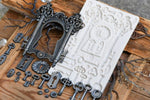 Load image into Gallery viewer, Redesign with Prima Casting Kit used to make a selection of keys that have been painted silver
