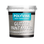 Load image into Gallery viewer, Polyvine Silver Glitter Paint Maker container on a white background

