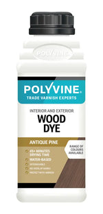 Load image into Gallery viewer, Antique Pine Polyvine interior and exterior wood dye - available in 200ml, 500ml
