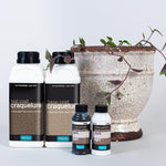 Load image into Gallery viewer, Authentic vintage aged crackle on planter using Polyvine Craquelure System and Highlighter
