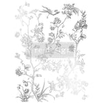 Load image into Gallery viewer, Silver Bird Foil Transfer - By Kacha for Redesign with Prima
