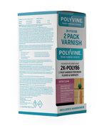 Load image into Gallery viewer, Polyvine 2K Poly 86 2 part varnish kit - 1 litre varnish and 100ml hardener kit
