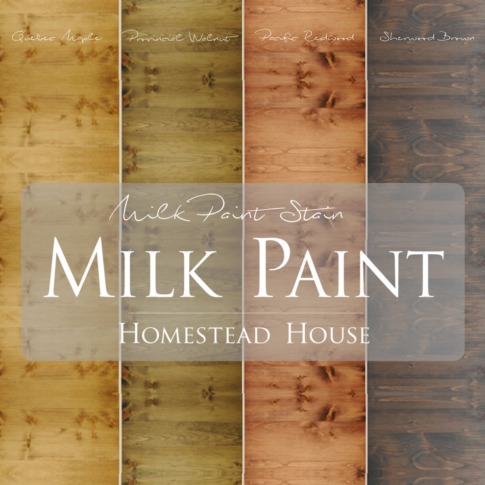 Homestead House Milk Paint Wood Stain range