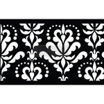 Load image into Gallery viewer, Damask Flourish Redesign with Prima Peel and Stick Reusable Adhesive Stencil
