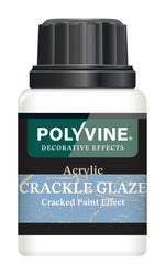 Load image into Gallery viewer, 100ml Polyvine acrylic crackle glaze bottle on a white background 
