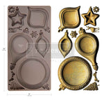 Load image into Gallery viewer, Noel Elegance Decor Mould by Redesign with Prima Christmas Baubles
