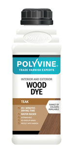 Load image into Gallery viewer, Teak Polyvine interior and exterior wood dye - available in 200ml, 500ml, 1 litre
