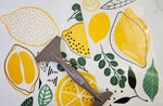 Load image into Gallery viewer, Lemon Redesign with Prima Small Transfer - Mediterranean pop art style illustration close up with transfer tool

