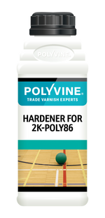 Load image into Gallery viewer, Polyvine 2K Poly 86 2 part varnish kit -  400ml hardener
