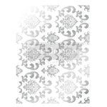 Load image into Gallery viewer, Silver House of Damask Redesign with Prima Foil Transfer - Kacha Collection
