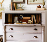 Load image into Gallery viewer, Homestead House Milk Paint Silhouette inside of bureau
