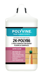 Load image into Gallery viewer, Polyvine 2K Poly 86 2 part varnish kit - Dead Flat 4.4 litre varnish
