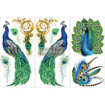 Load image into Gallery viewer, Peacock Paradise Redesign with Prima Small Transfer

