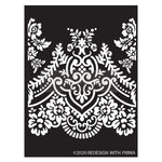 Load image into Gallery viewer, Elegant Lace Redesign with Prima Border Stencil
