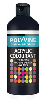 Load image into Gallery viewer, Black Polyvine Acrylic Colourant 500g
