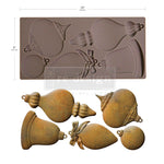 Load image into Gallery viewer, Bright Baubles Redesign with Prima  Silicone Mould simple bauble designs ready for embellishments
