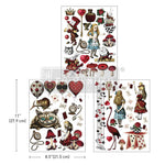 Load image into Gallery viewer, Wonderland Impressions Redesign with Prima Middy Transfer - Alice in Wonderland theme
