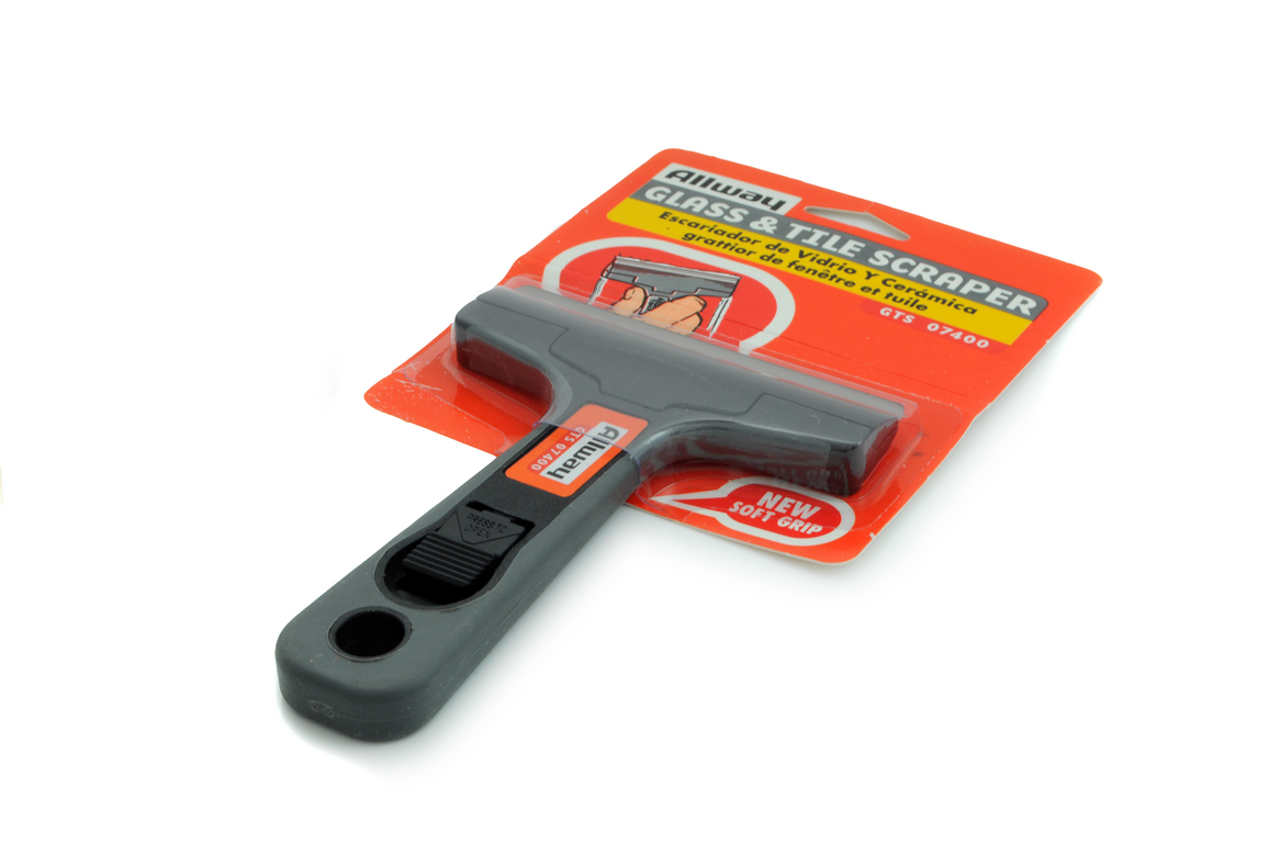 Glass and Tile scraper for furniture painting