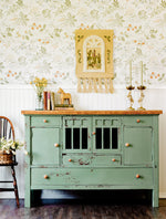 Load image into Gallery viewer, Homestead House Milk Paint Stockholm Green buffet dresser
