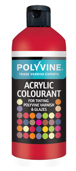 Load image into Gallery viewer, Red Polyvine Acrylic Colourant 500g
