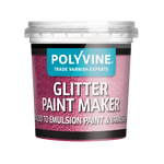 Load image into Gallery viewer, Polyvine Pink Glitter Paint Maker container on a white background
