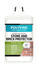 Load image into Gallery viewer, 4 litre Natural Finish Polyvine Brick and Stone Protector for interior and exterior use
