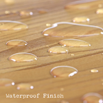 Load image into Gallery viewer, Water beading up on Guild Lane Clear Coat surface
