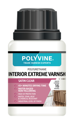 Load image into Gallery viewer, 100ml Satin Polyvine interior extreme varnish bottle on a white background
