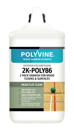 Load image into Gallery viewer, Polyvine 2K Poly 86 2 part varnish kit - Dead Flat 4.4 litre varnish
