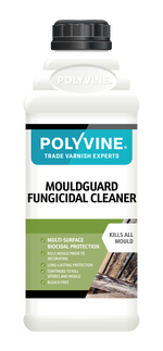 Load image into Gallery viewer, 1 litre Polyvine Mouldguard Fungicidal Cleaner bottle on a white background
