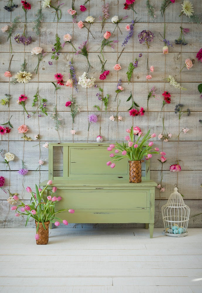 Homestead House Milk Paint Gatineau painted bench