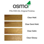 Load image into Gallery viewer, Osmo Polyx Clear Oil Finishes - Matte, Semi Matte, Satin, Glossy
