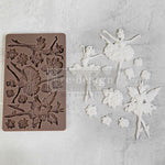 Load image into Gallery viewer, Angel Twirl Redesign with Prima mould - delicate ballerinas, pirouettes, ballet, tutus and roses
