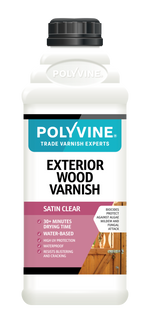 Load image into Gallery viewer, Polyvine Exterior Wood Varnish 500ml Satin Finish

