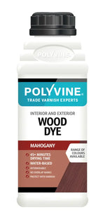 Load image into Gallery viewer, Mahogany Polyvine interior and exterior wood dye - available in 200ml, 500ml
