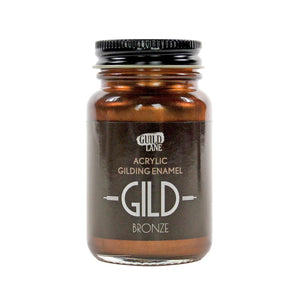 60ml Original Acrylic Gilding Enamel by Guild Lane - Bronze