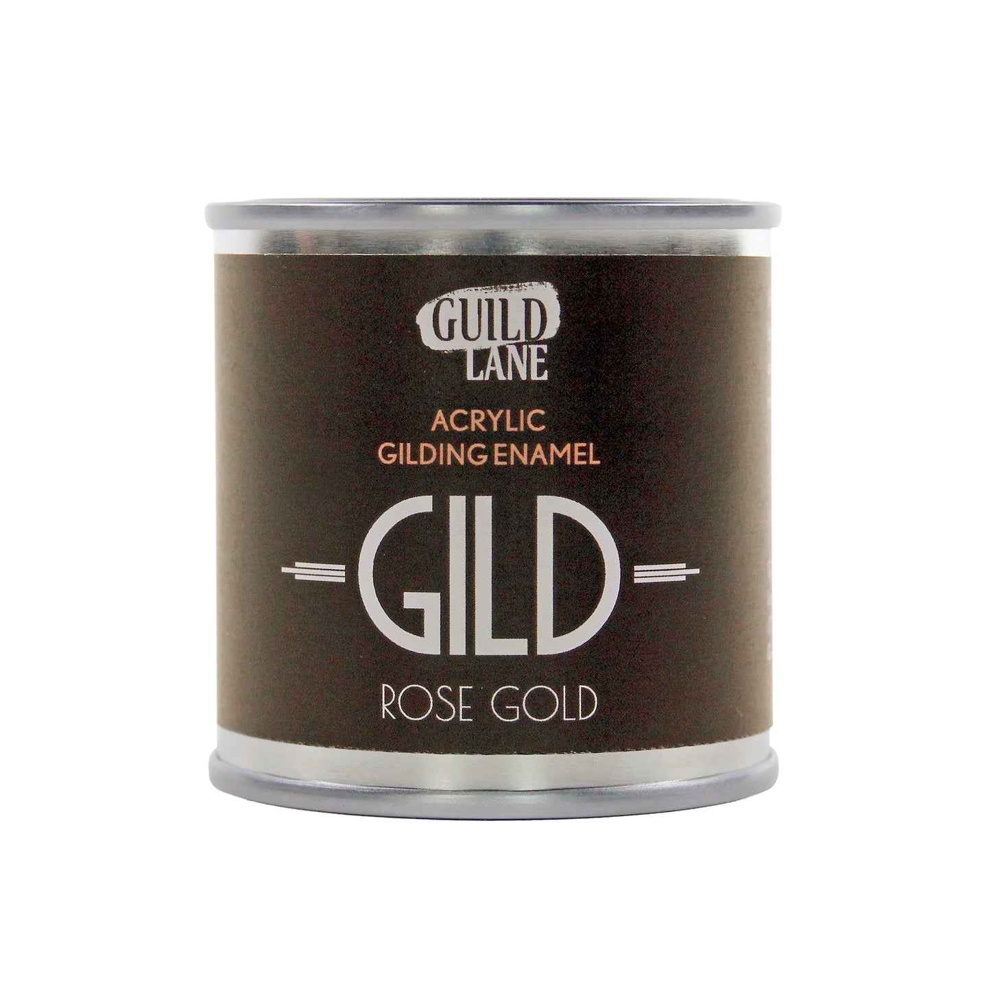 125ml Original Acrylic Gilding Enamel by Guild Lane - Rose Gold