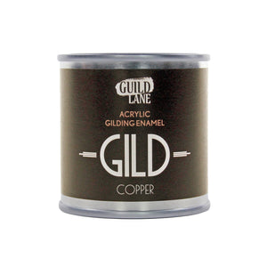 125ml Original Acrylic Gilding Enamel by Guild Lane - Copper