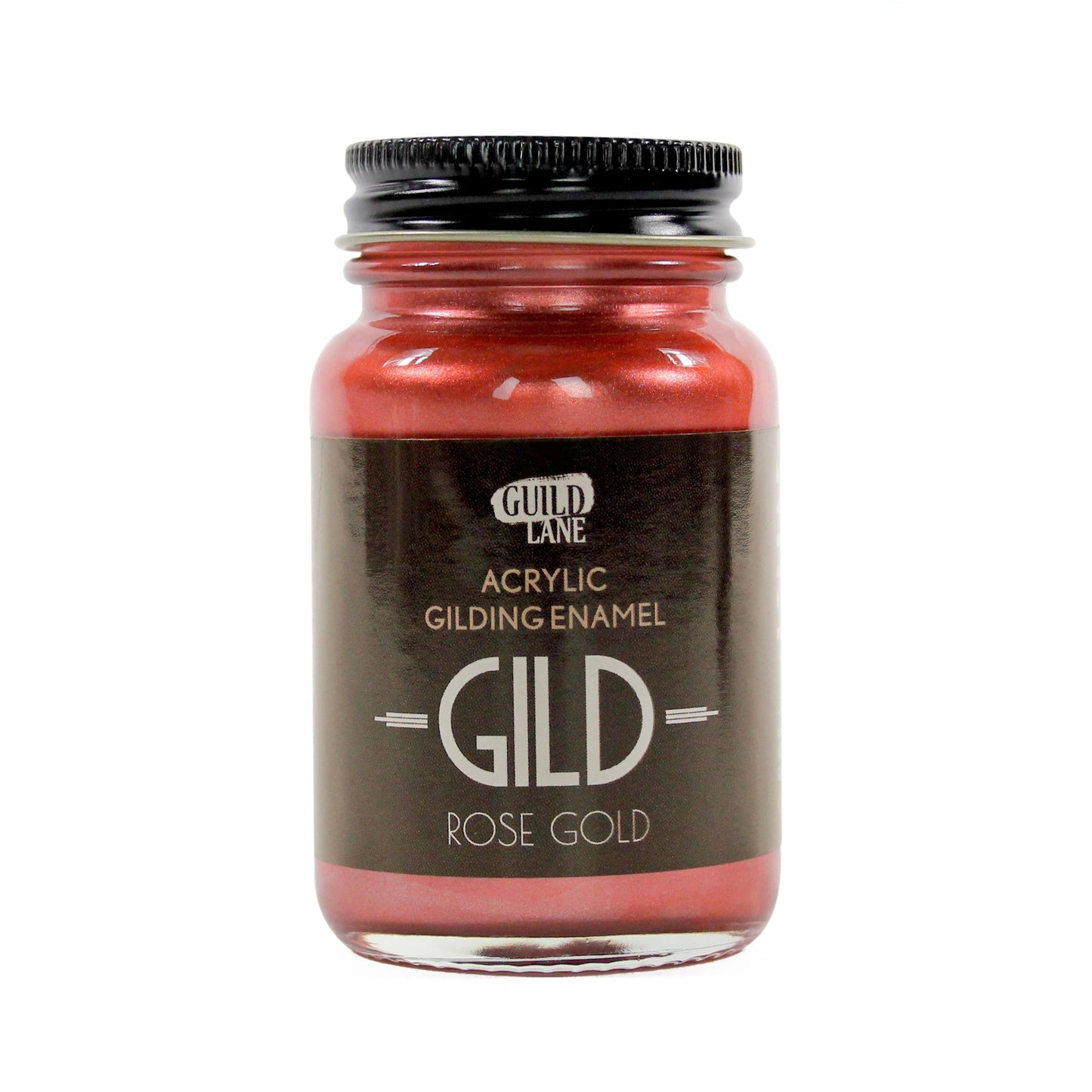 60ml Original Acrylic Gilding Enamel by Guild Lane - Rose Gold