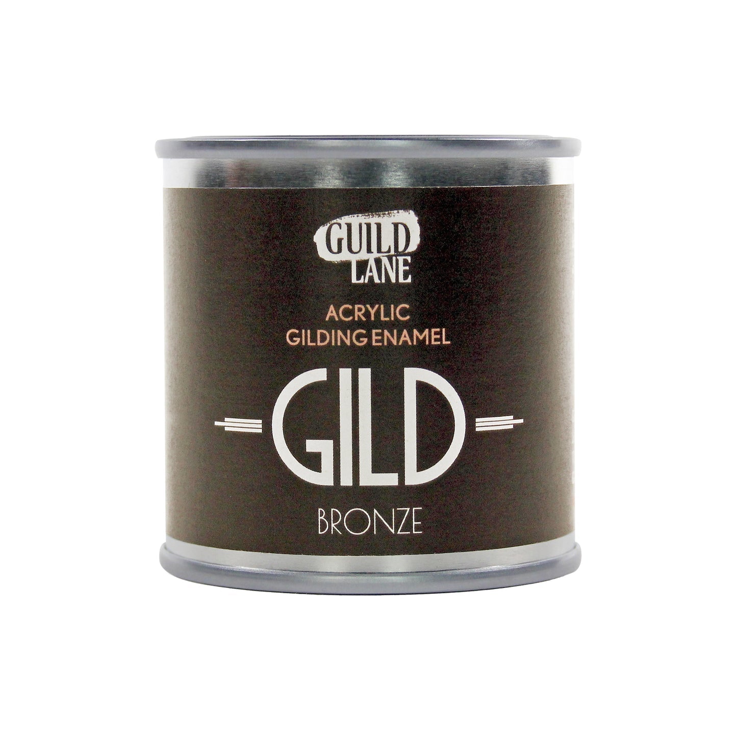 125ml Original Acrylic Gilding Enamel by Guild Lane - Bronze