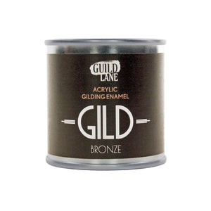 125ml Original Acrylic Gilding Enamel by Guild Lane - Bronze